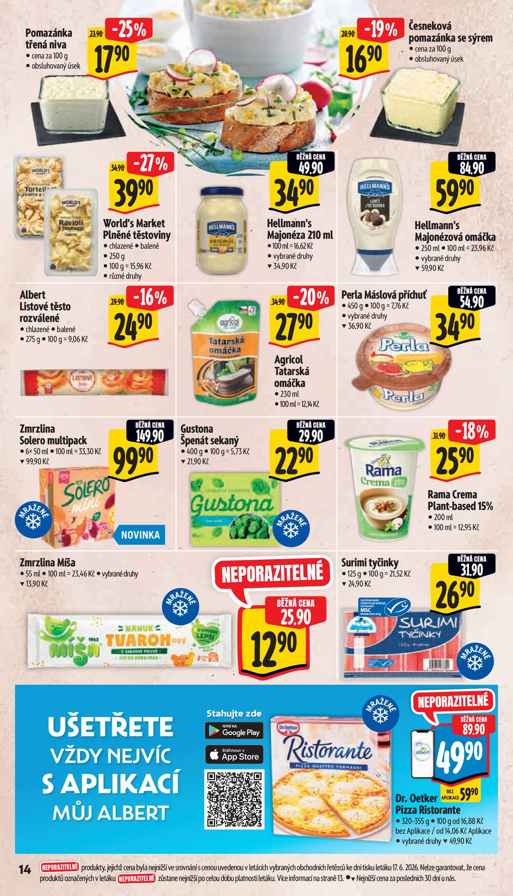 Albert Supermarket Jihomoravský od 24.6. do 30.6.2026