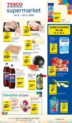 leták Tesco