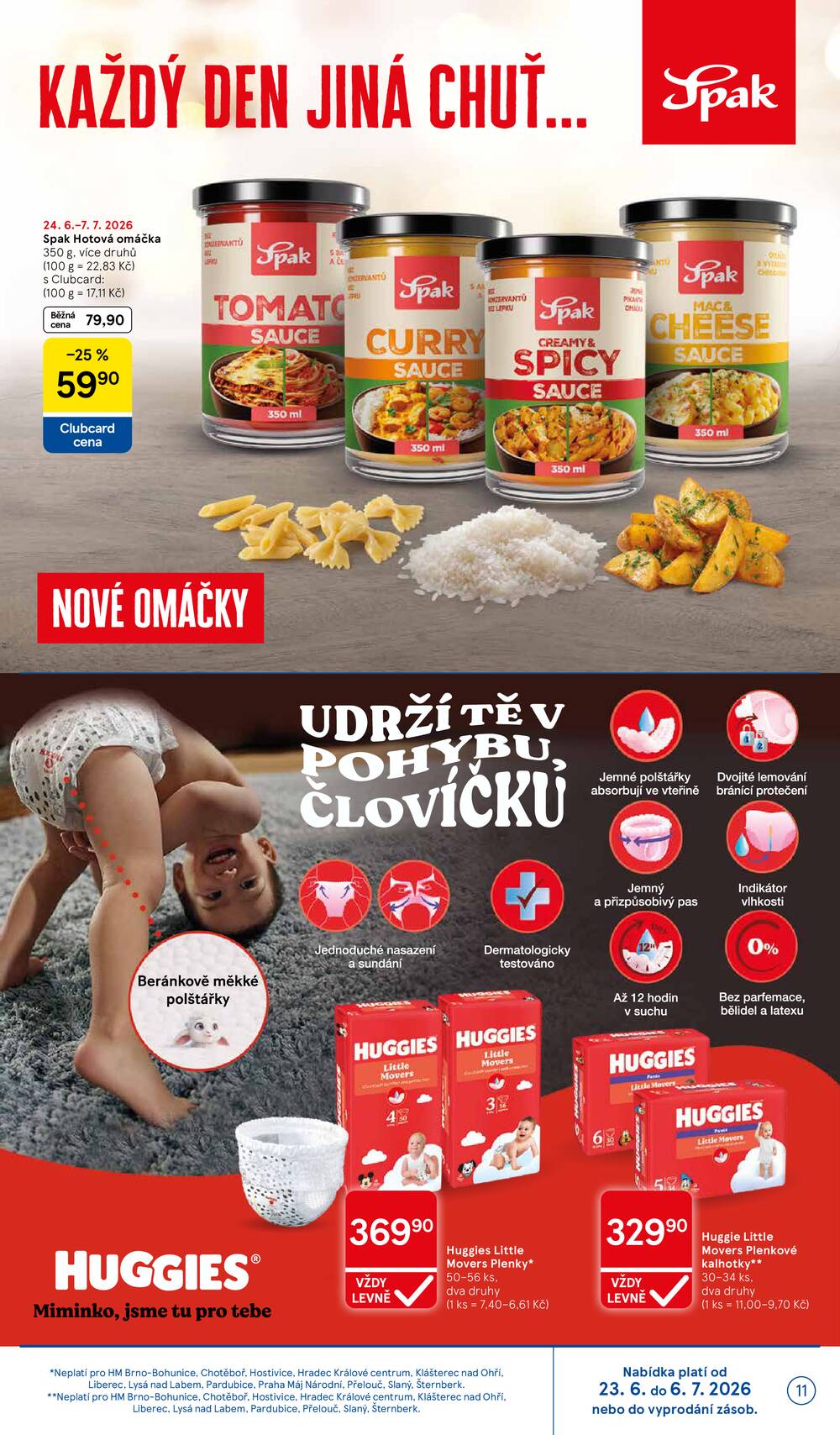 Tesco malé hypermarkety od 24.6. do 30.6.2026