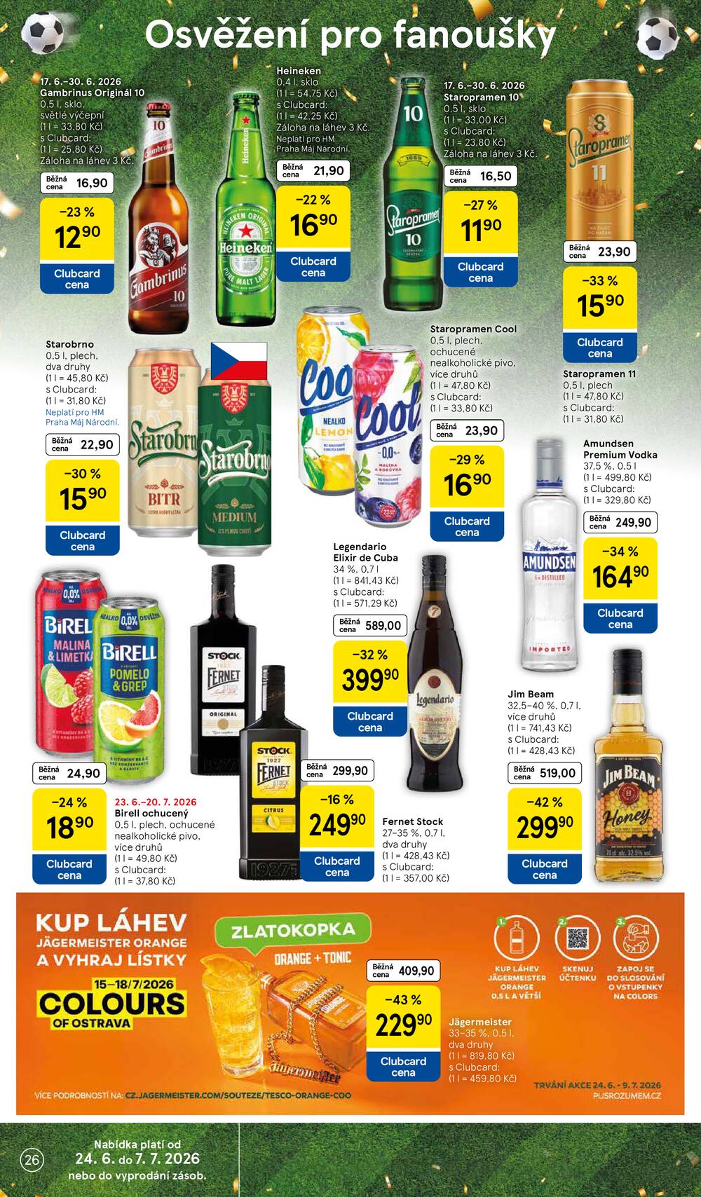 Tesco malé hypermarkety od 24.6. do 30.6.2026