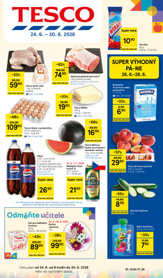 leták Tesco