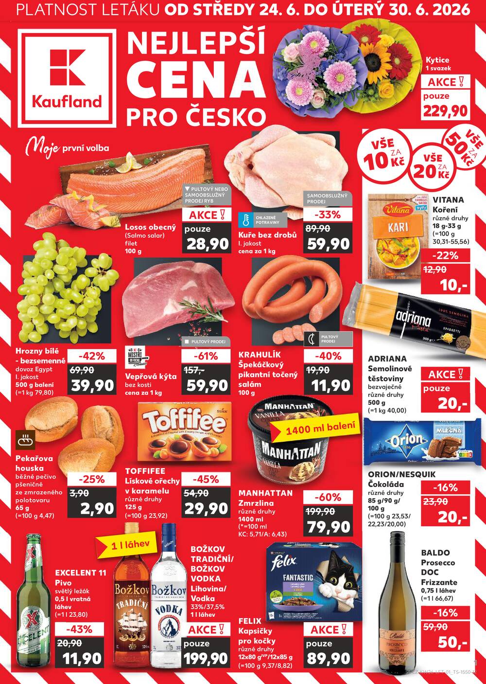 Kaufland 24.6. - 30.6. - Kaufland - Prachatice
