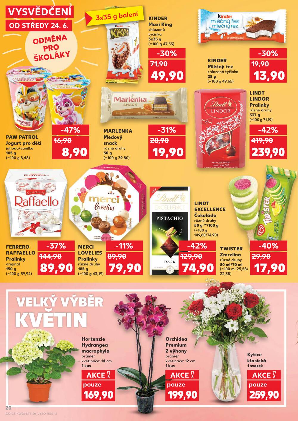 Leták Kaufland - Kaufland 24.6. - 30.6. - Kaufland - Třeboň - strana 20