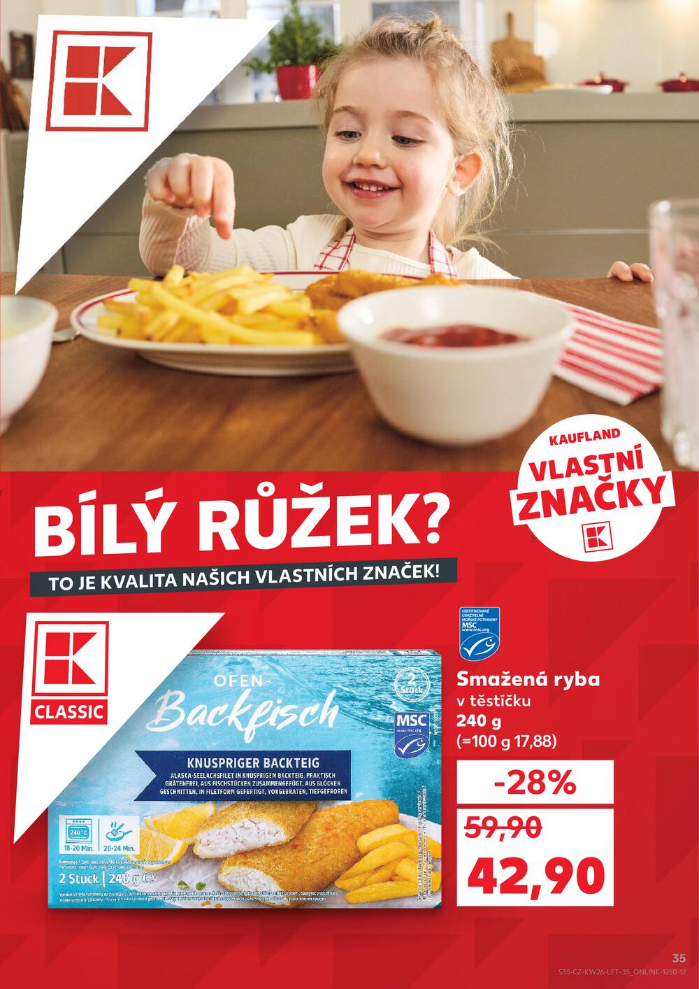 Leták Kaufland - Kaufland 24.6. - 30.6. - Kaufland - Třeboň - strana 35