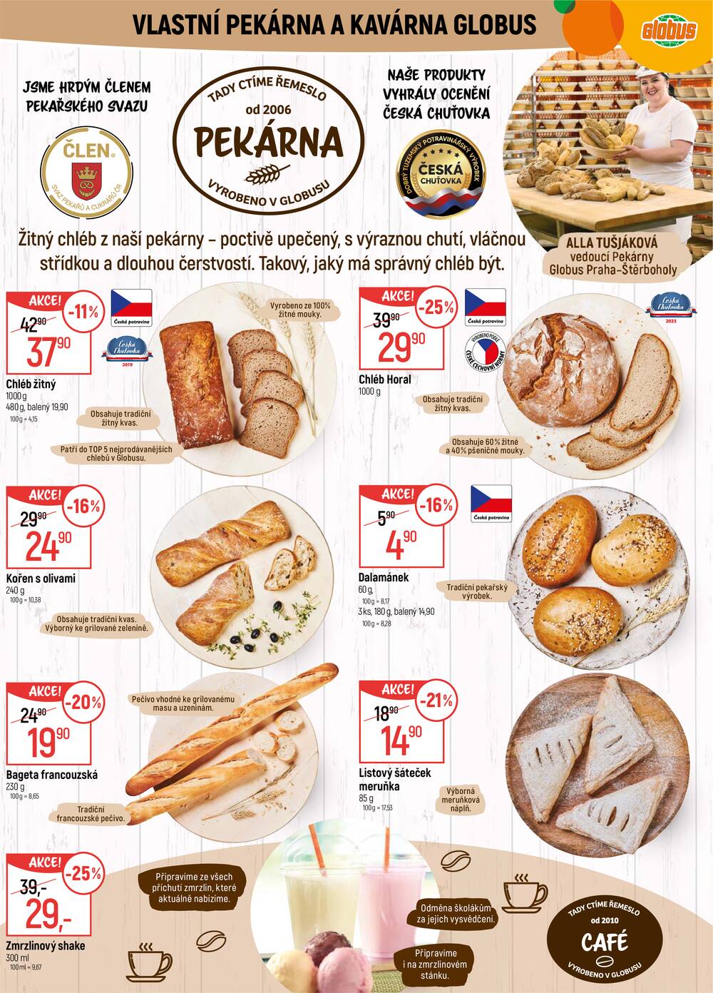 Akční leták Globus 24.6. - 30.6.2026 - Globus Praha - Štěrboholy