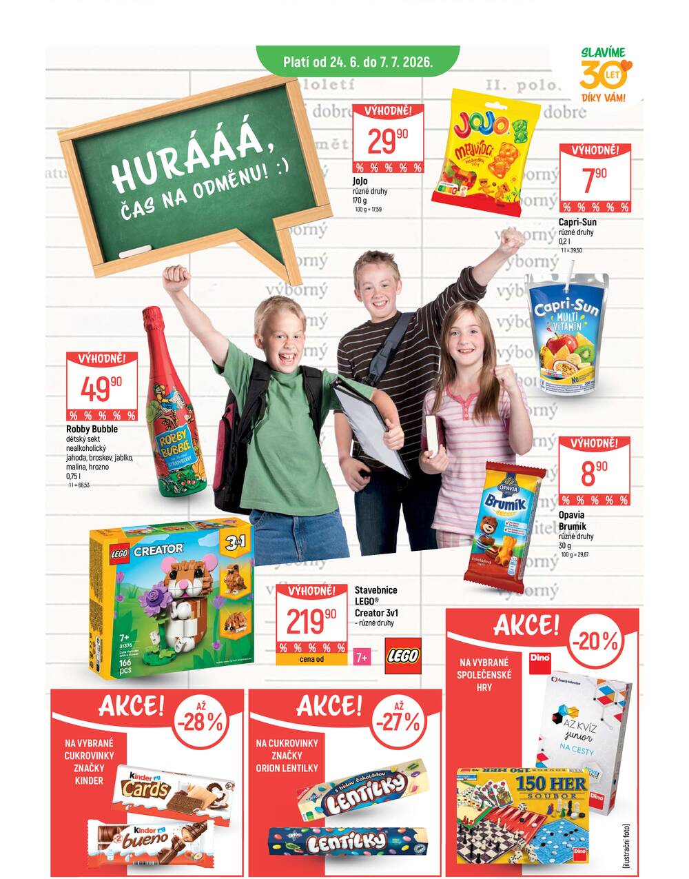 Akční leták Globus 24.6. - 30.6.2026 - Globus Praha - Štěrboholy