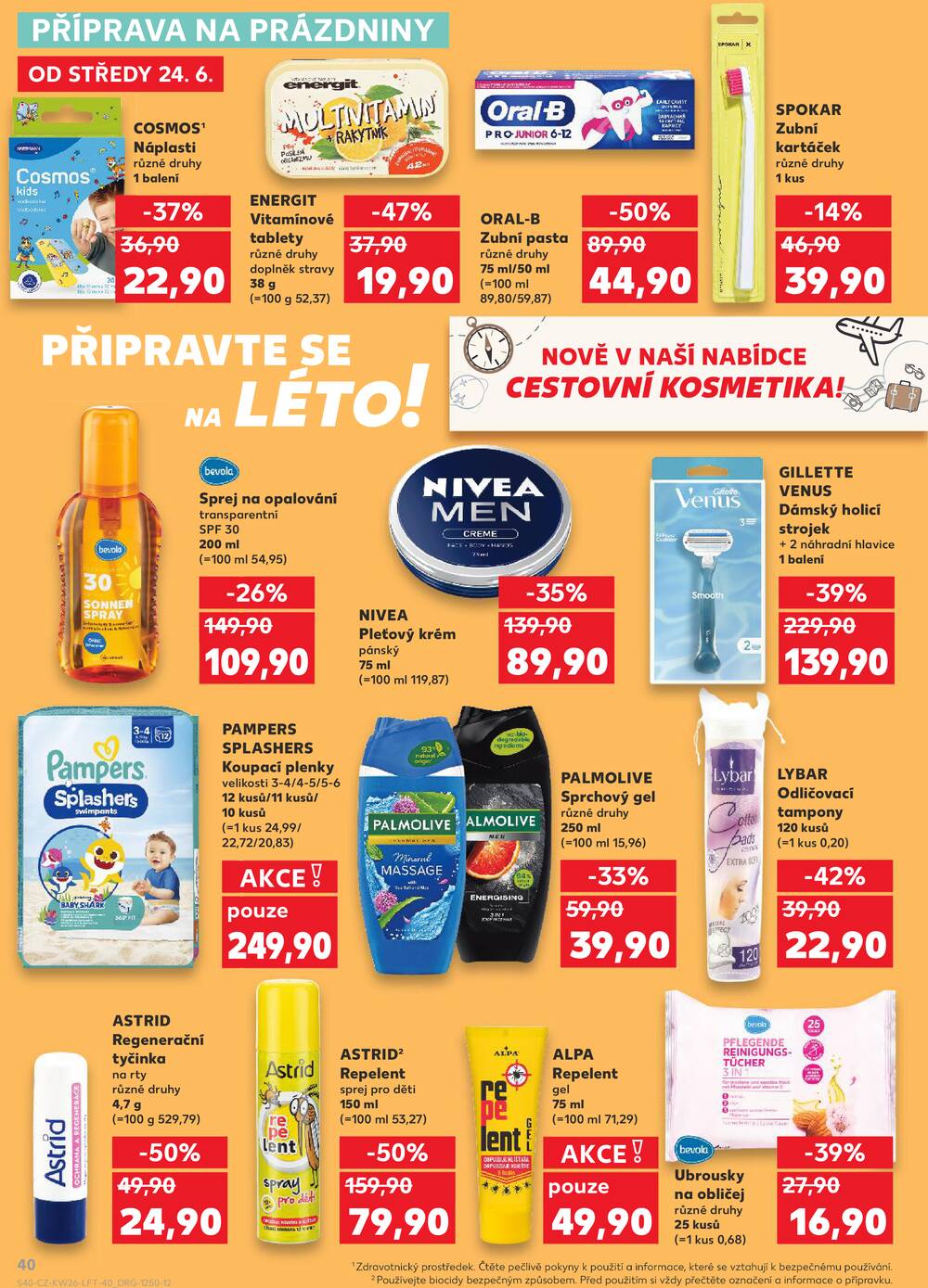 Leták Kaufland - Kaufland 24.6. - 30.6. - Kaufland - Děčín - strana 40 Leták Kaufland - Kaufland 24.6. - 30.6. - Kaufland - Děčín - strana 40