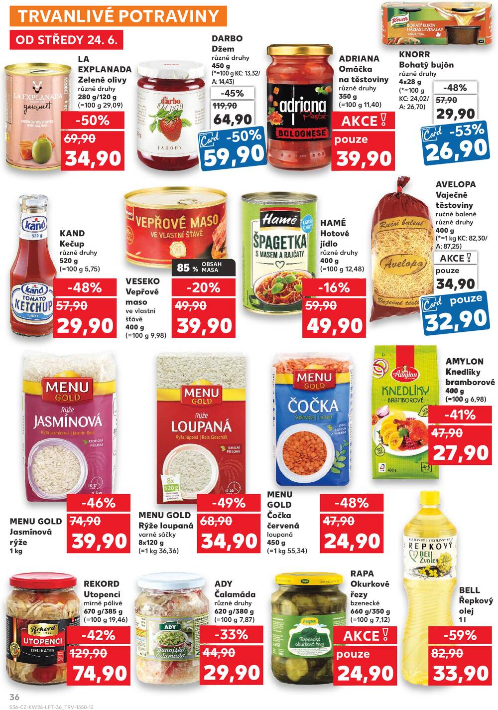 Kaufland 24.6. - 30.6. - Kaufland - Beroun