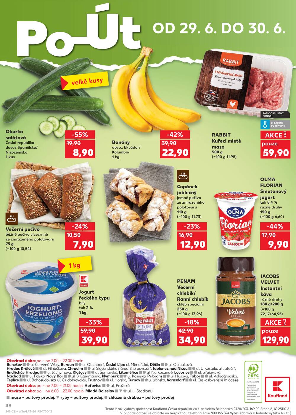Kaufland 24.6. - 30.6. - Kaufland - Příbram