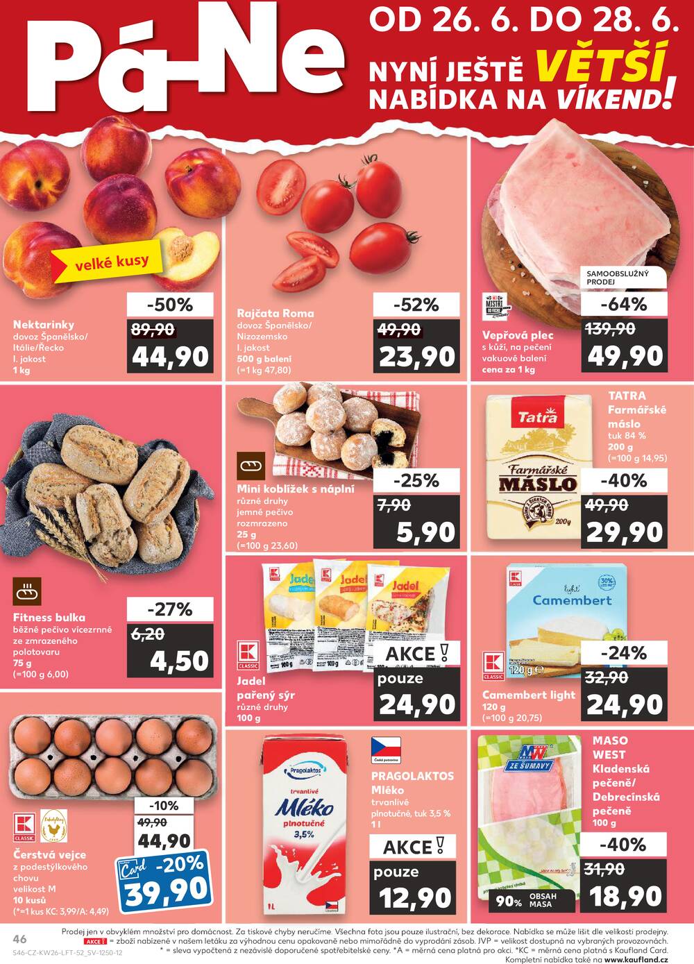 Kaufland 24.6. - 30.6. - Kaufland - Pelhřimov