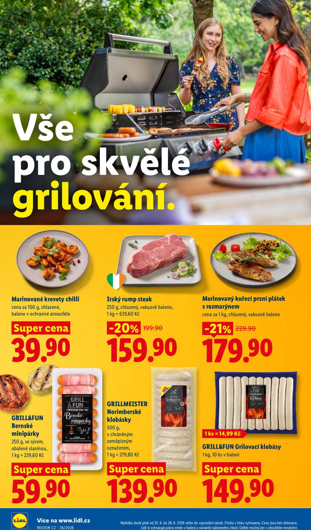 Lidl Čtvrtek od 25.6. do 28.6.2026
