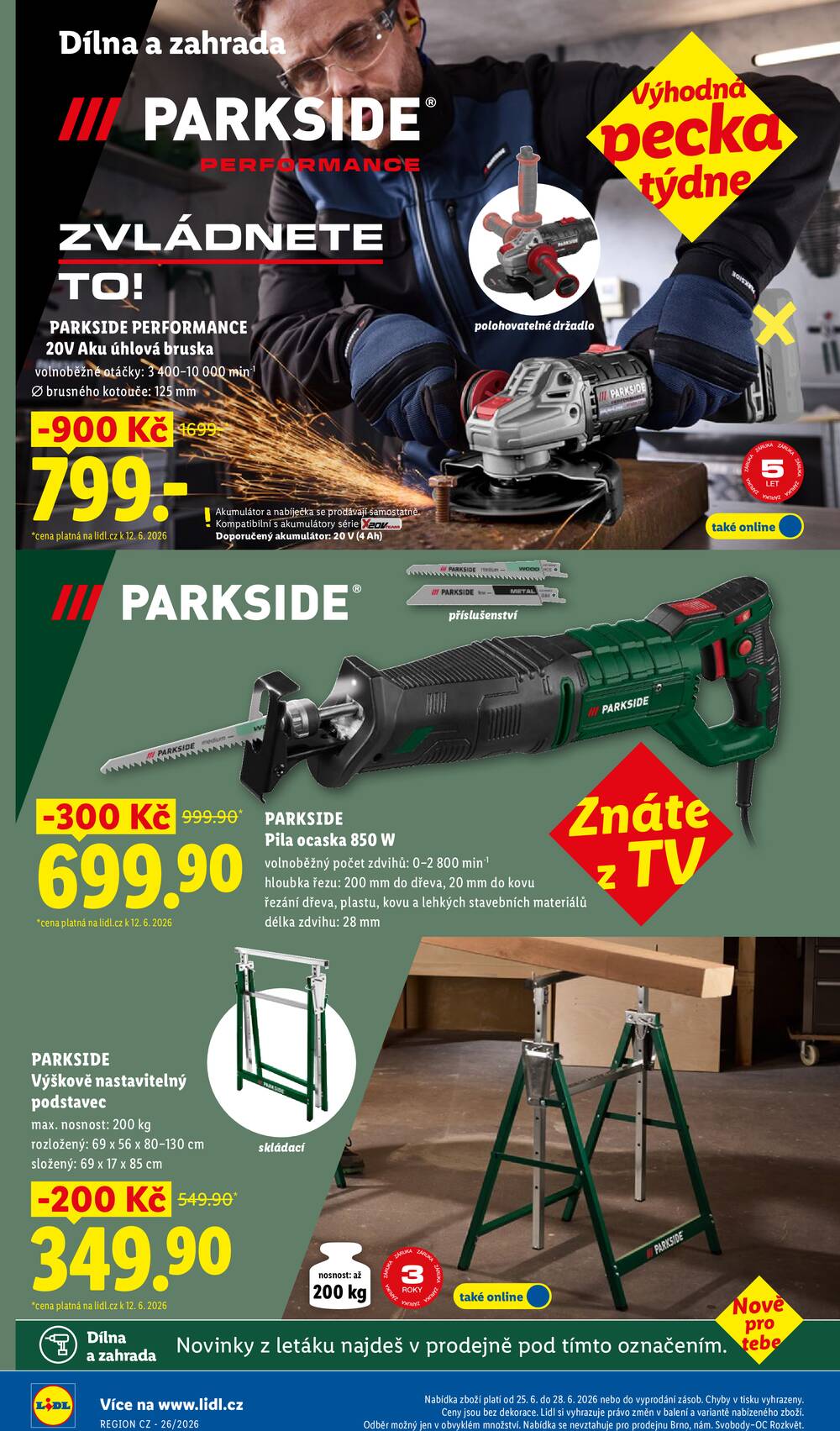 Lidl Čtvrtek od 25.6. do 28.6.2026