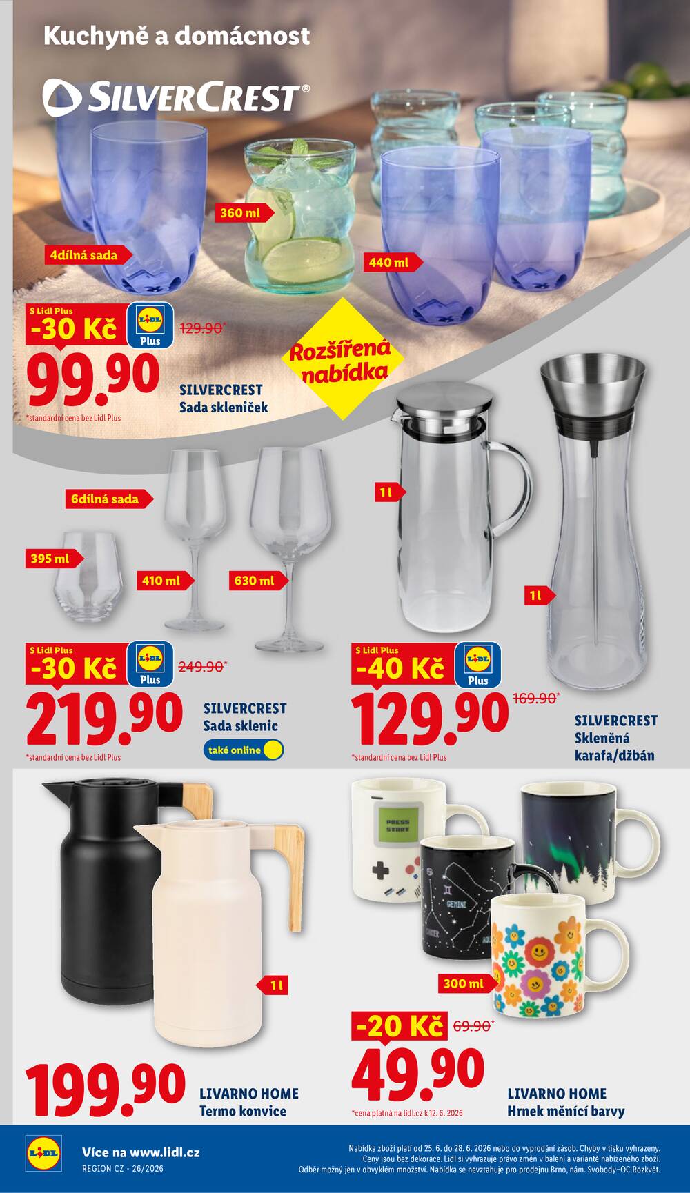 Lidl Čtvrtek od 25.6. do 28.6.2026