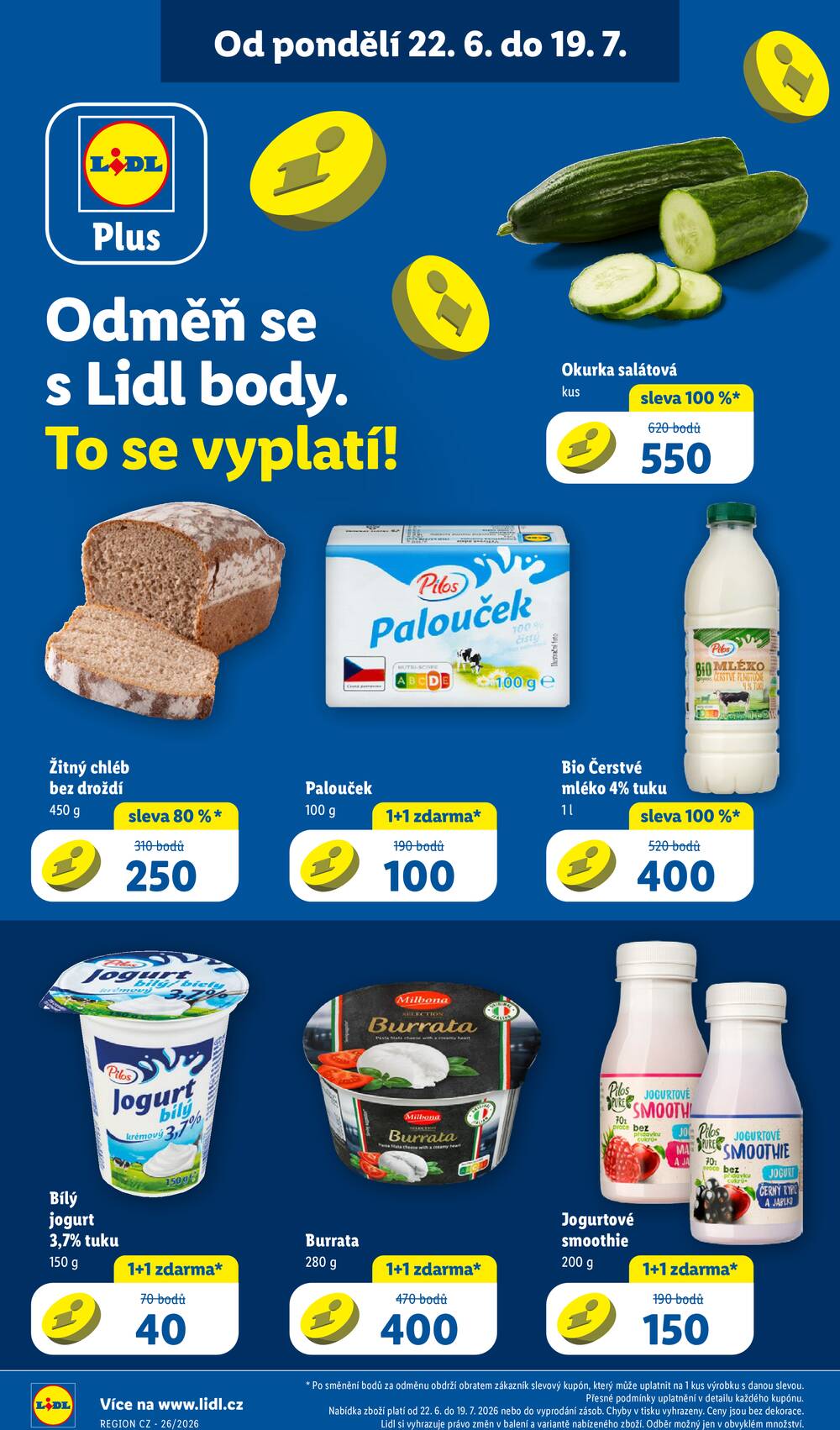 Lidl Čtvrtek od 25.6. do 28.6.2026