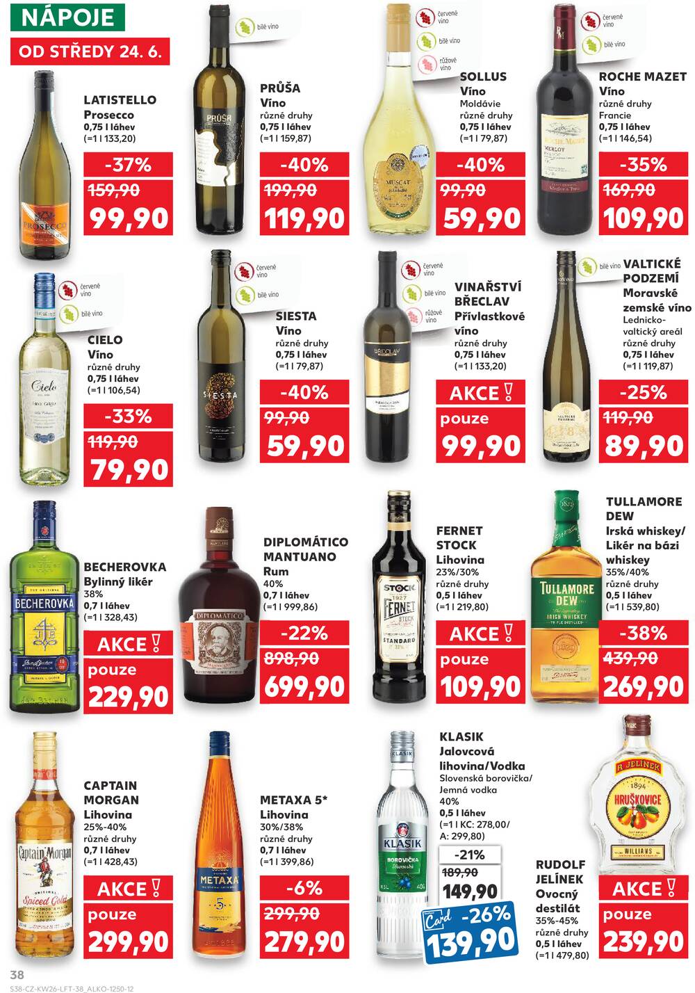 Kaufland 24.6. - 30.6. - Kaufland - Zlín - Vršava
