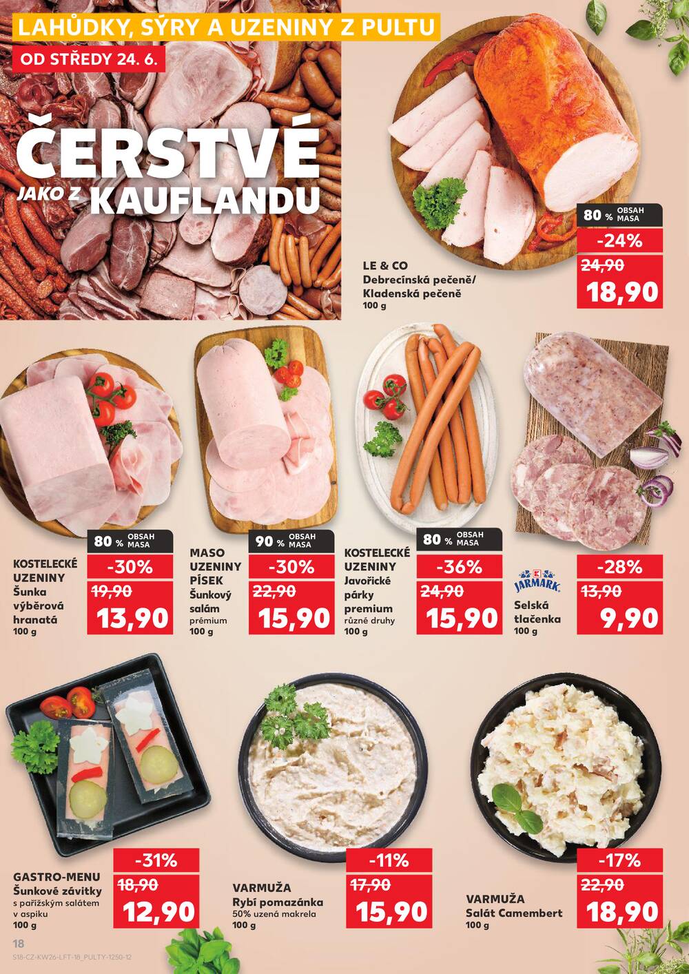 Kaufland 24.6. - 30.6. - Kaufland - Plzeň - Košutka