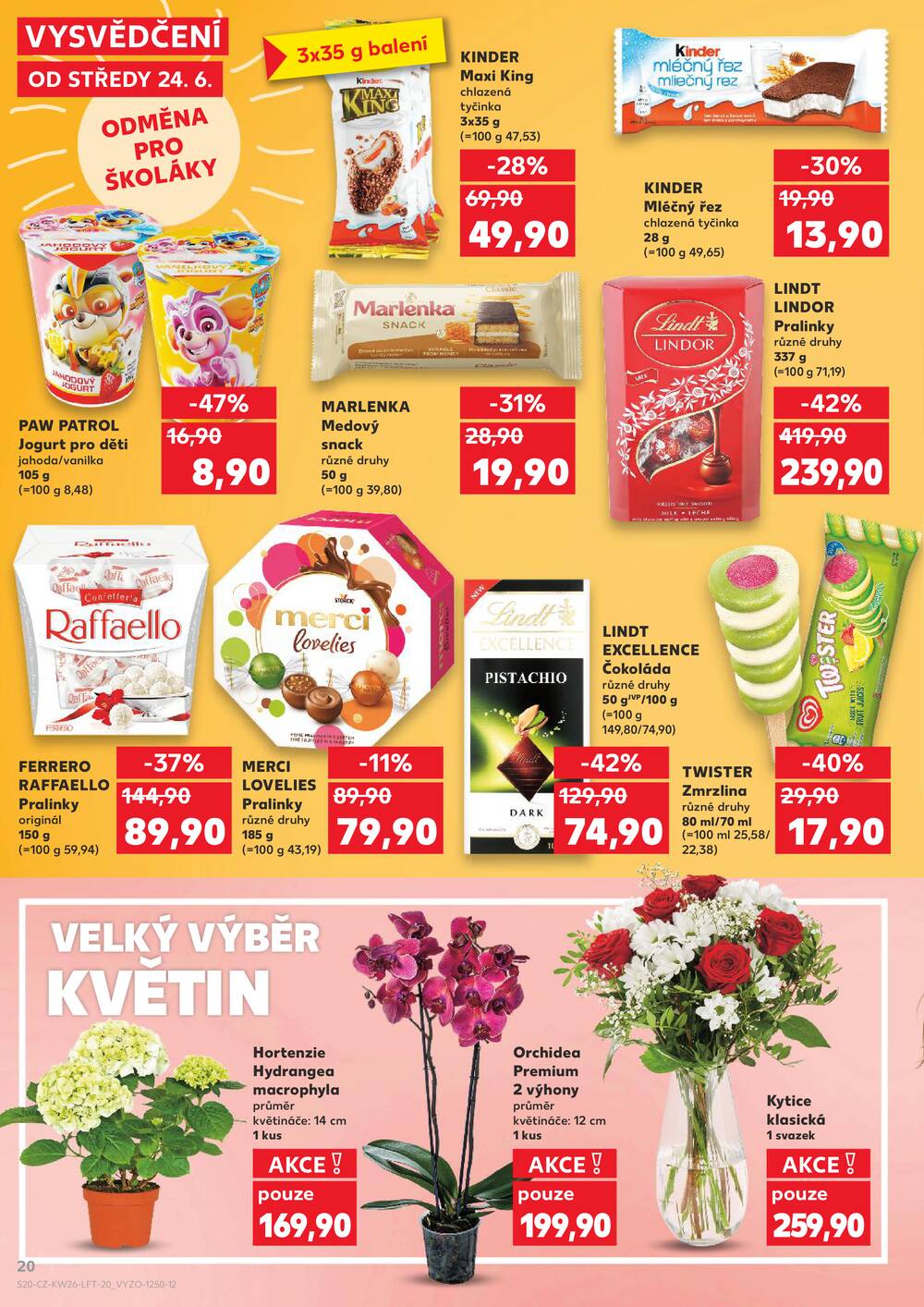 Kaufland 24.6. - 30.6. - Kaufland - Ústí nad Labem (Všebořická)