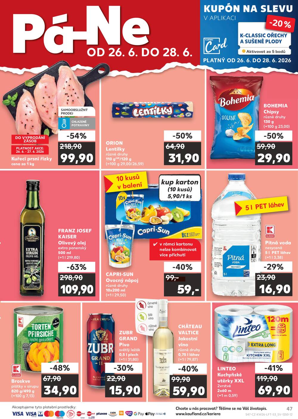 Kaufland 24.6. - 30.6. - Kaufland - Ústí nad Labem (Všebořická)