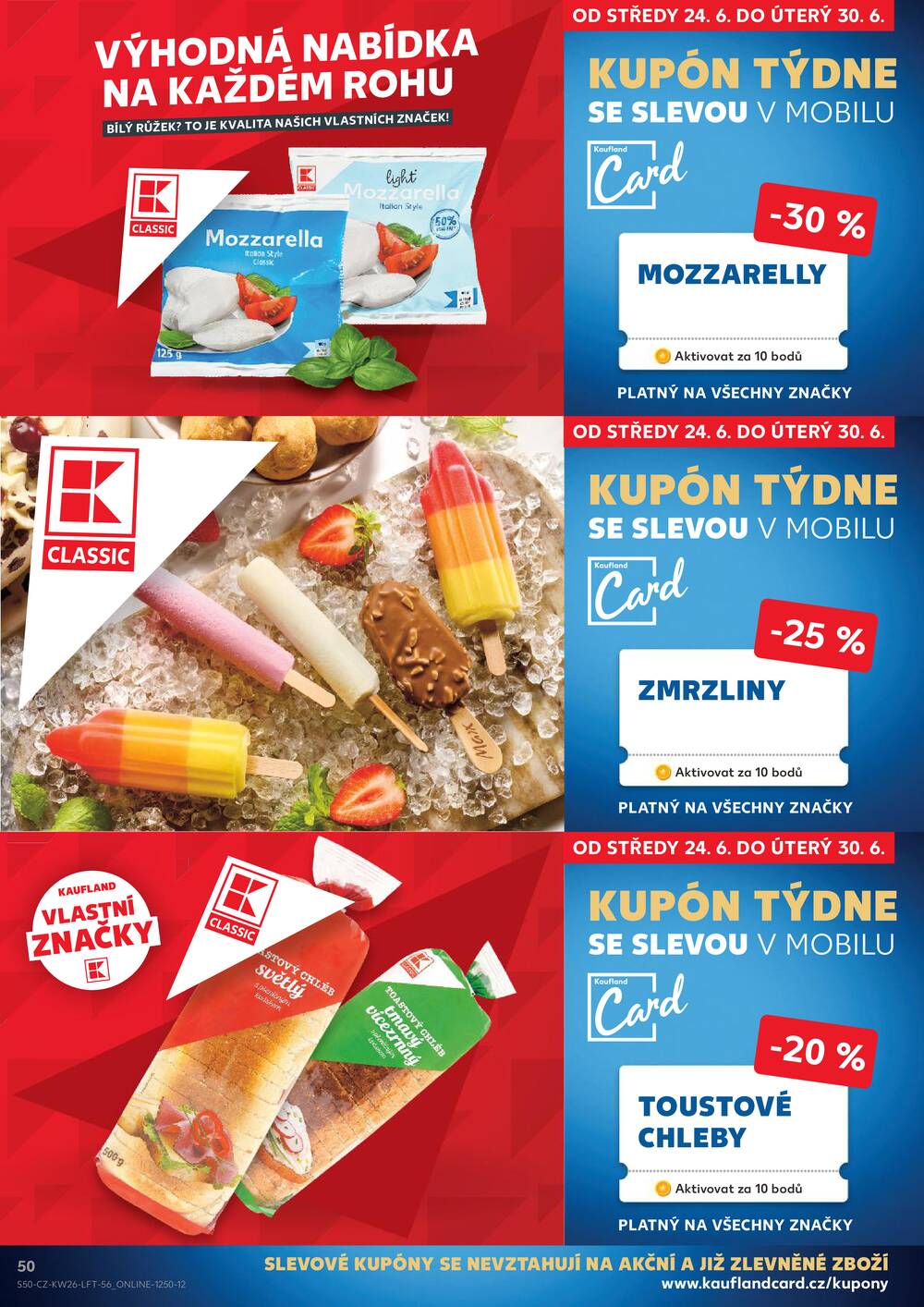 Kaufland 24.6. - 30.6. - Kaufland - Ústí nad Labem (Všebořická)