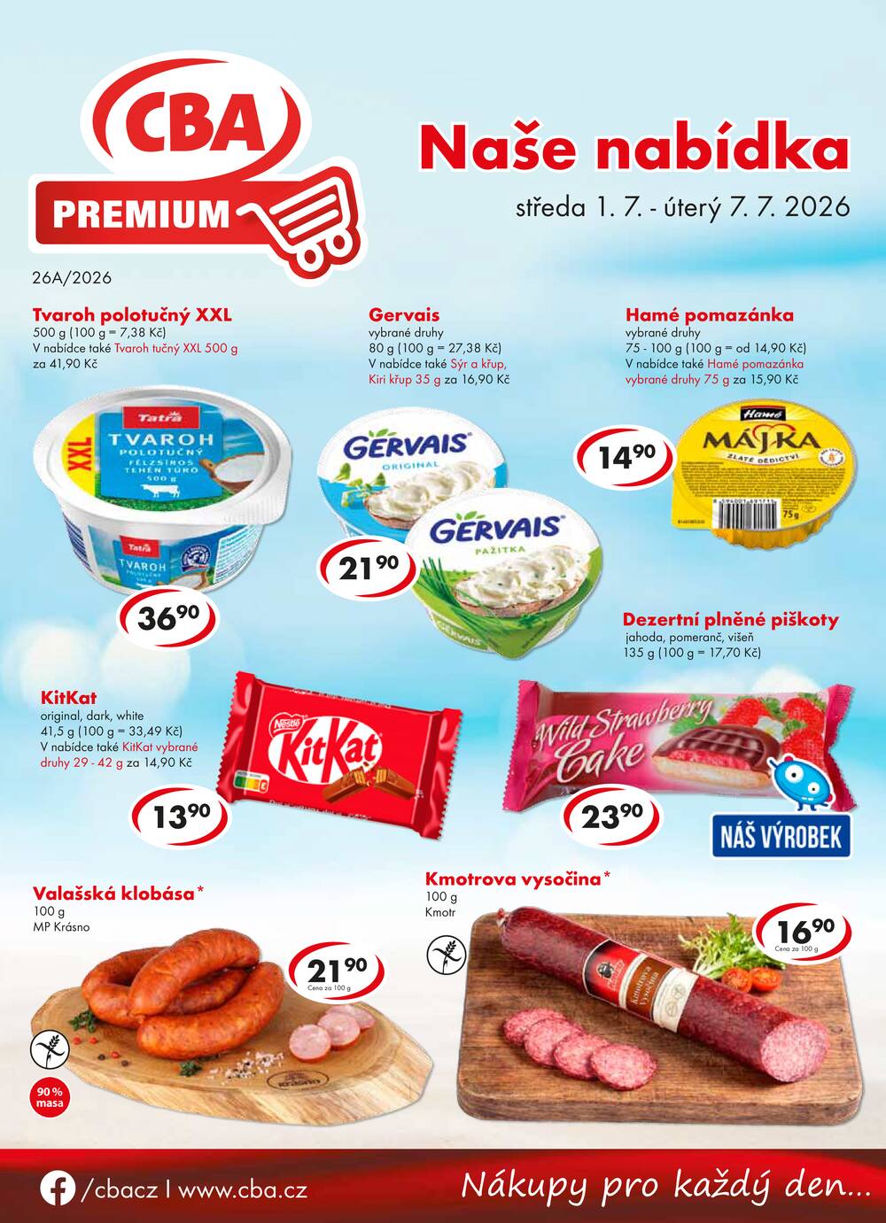 CBA Premium od 1.7. do 7.7.2026