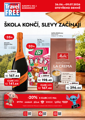 leták Travel Free s.r.o.