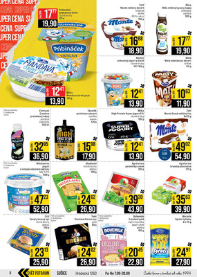 JIP Cash & Carry České Budějovice, Most, Náchod, Polička, Sušice a Svoboda nad Úpou od 24.6. do 30.6.2026
