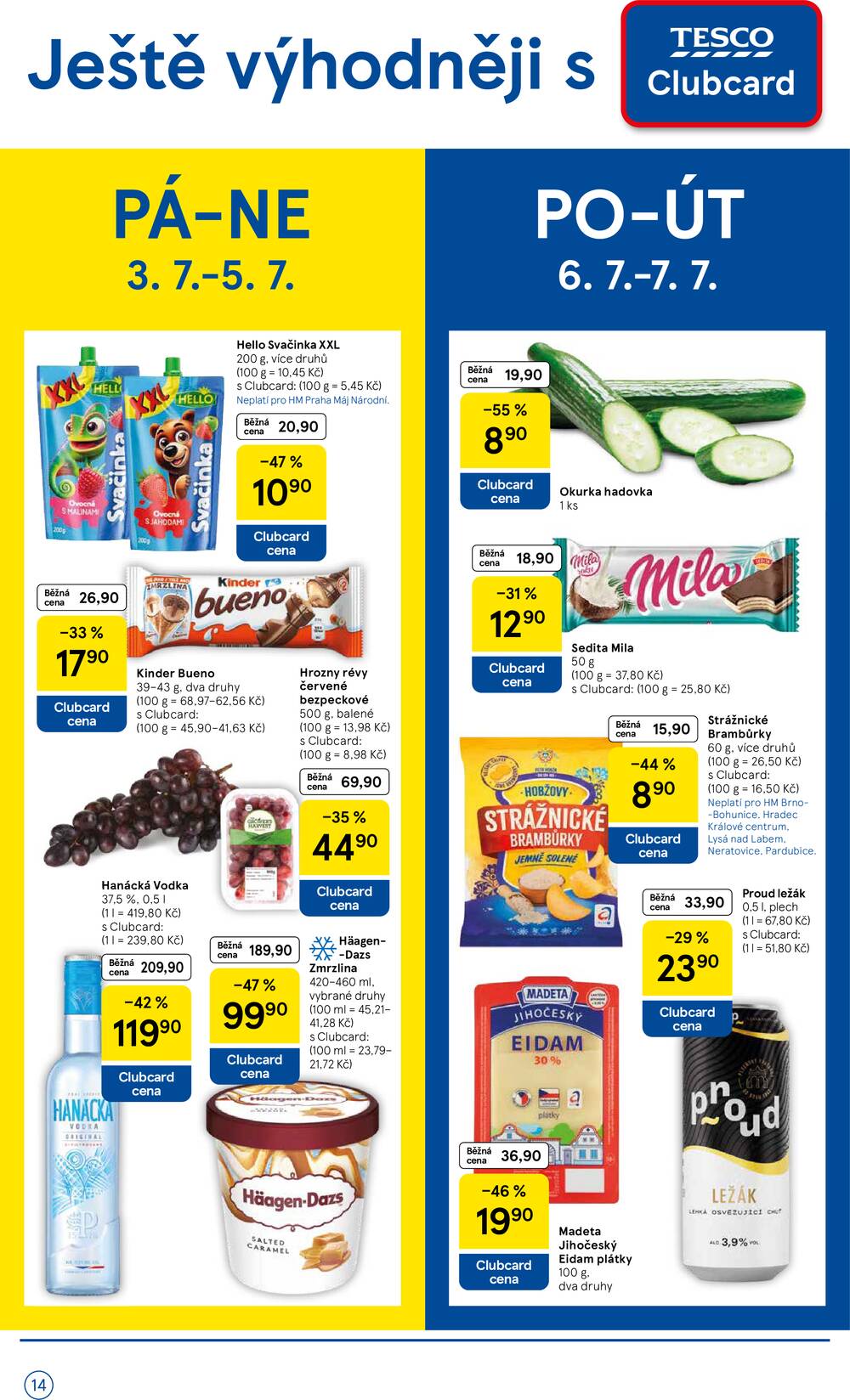 Tesco malé hypermarkety od 1.7. do 7.7.2026