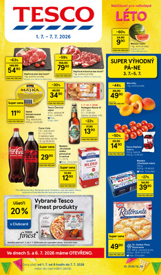 leták Tesco