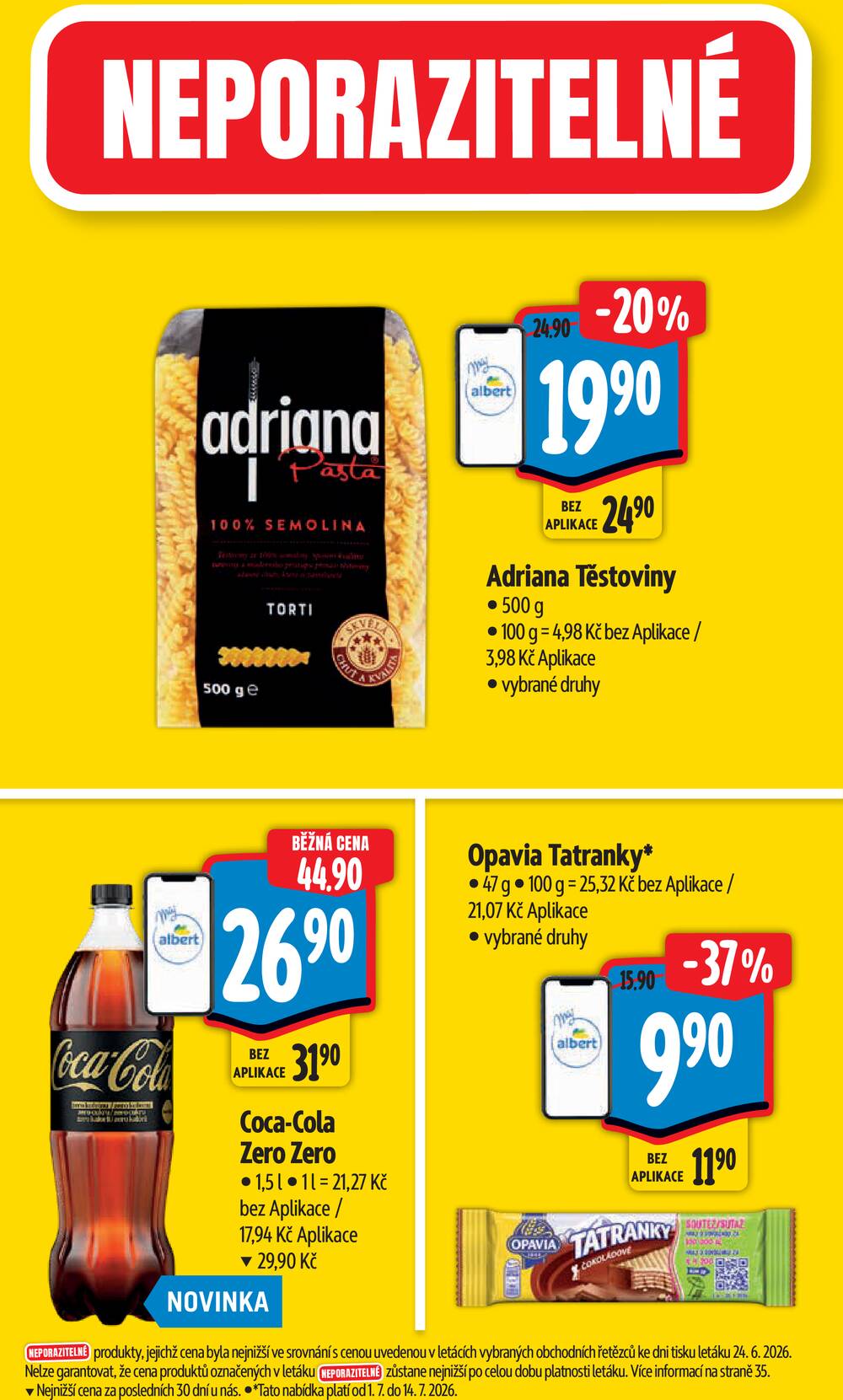 Albert Hypermarket Jihomoravský od 1.7. do 7.7.2026