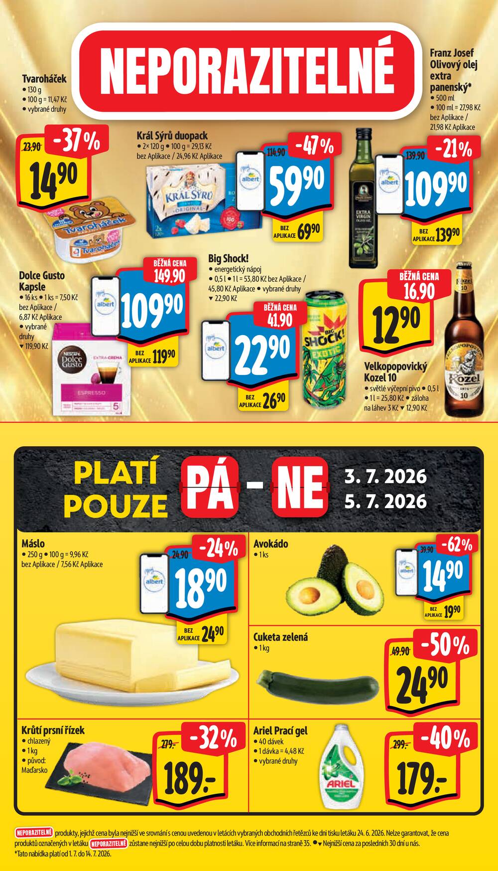 Albert Hypermarket Jihomoravský od 1.7. do 7.7.2026