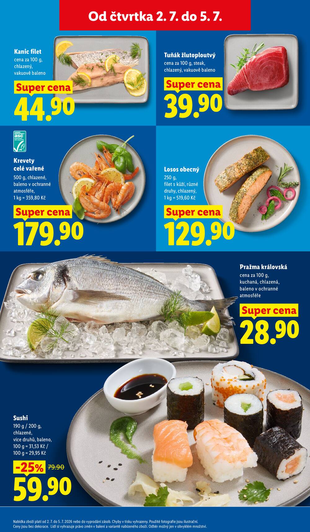 Lidl Čtvrtek od 2.7. do 5.7.2026