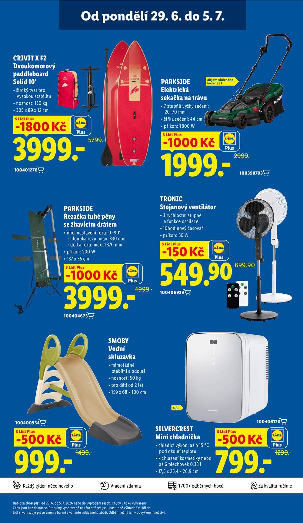 Lidl Čtvrtek od 2.7. do 5.7.2026