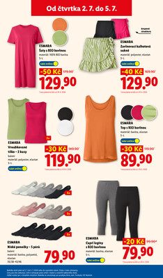Lidl Čtvrtek od 2.7. do 5.7.2026