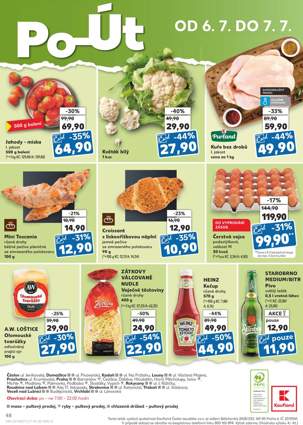 Kaufland 1.7. - 7.7. - Kaufland - Čáslav
