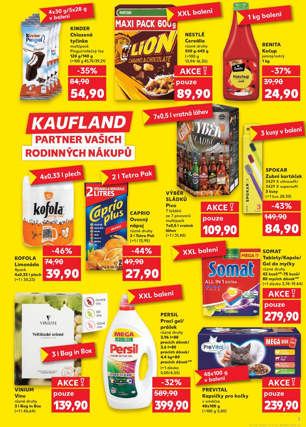 Kaufland 1.7. - 7.7. - Kaufland - Teplice (Čs. Dobrovolců)
