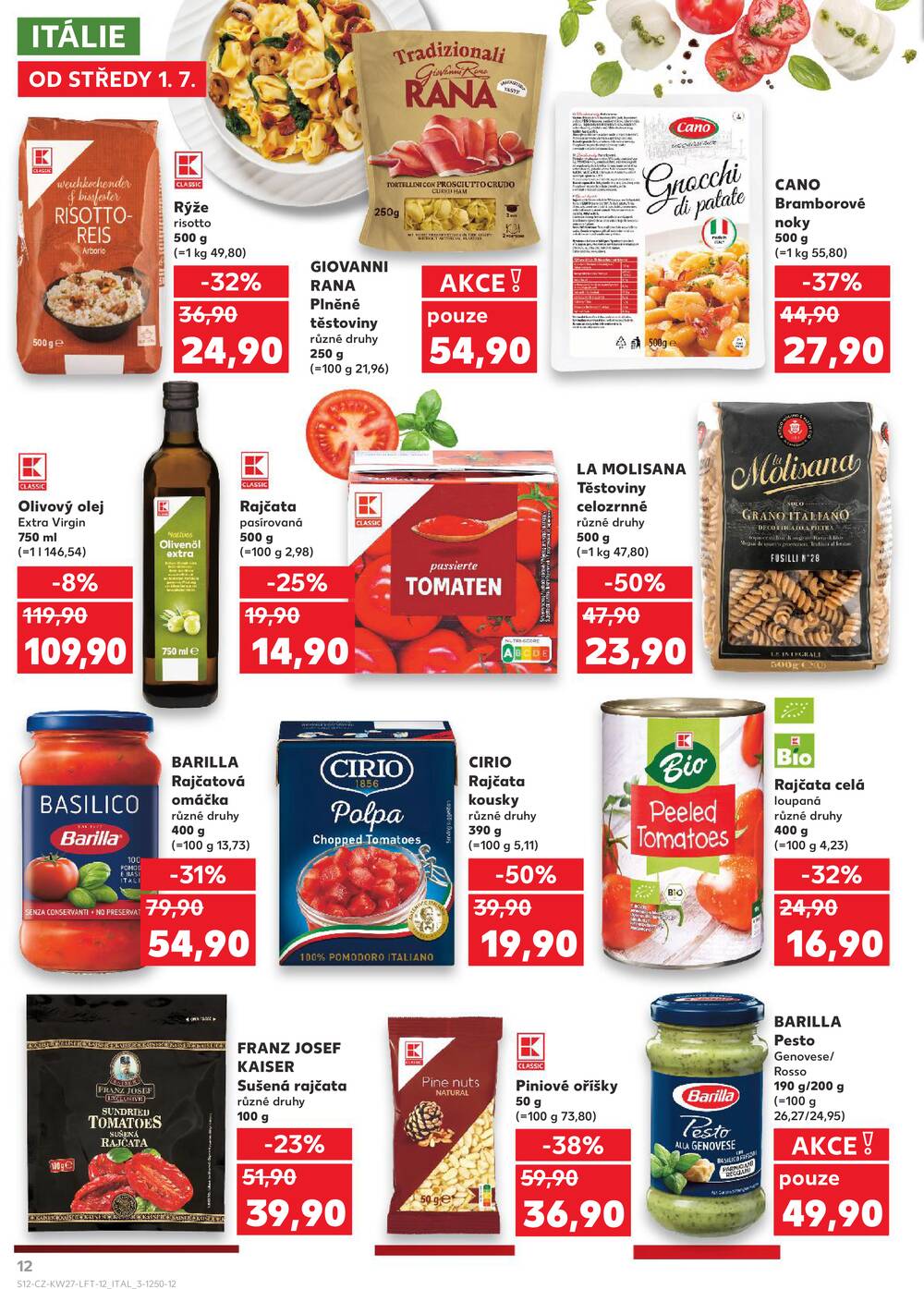 Kaufland 1.7. - 7.7. - Kaufland - Teplice (Čs. Dobrovolců)