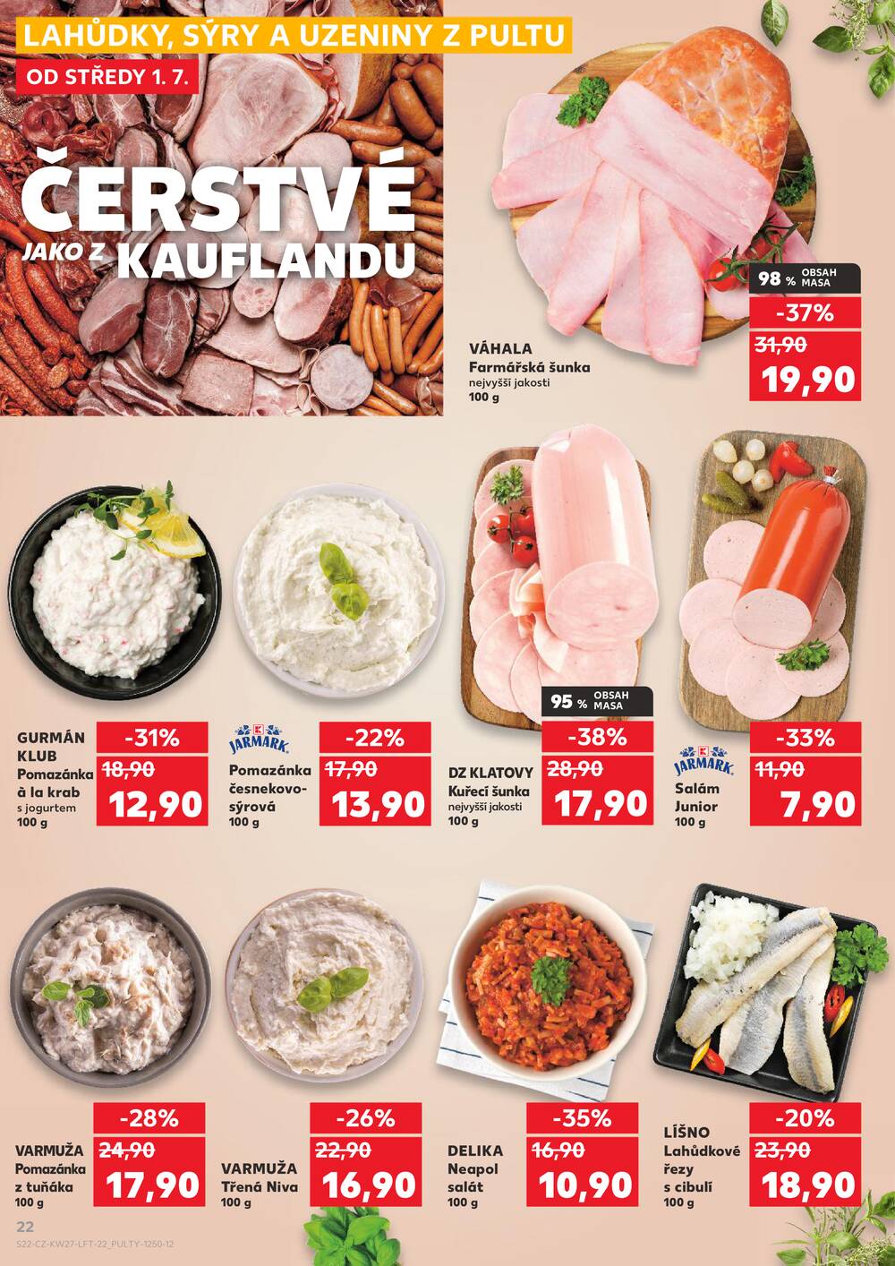 Kaufland 1.7. - 7.7. - Kaufland - Teplice (Čs. Dobrovolců)