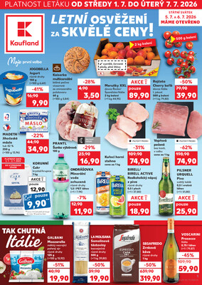 Leták Kaufland 1.7. - 7.7. - Kaufland - Česká Lípa