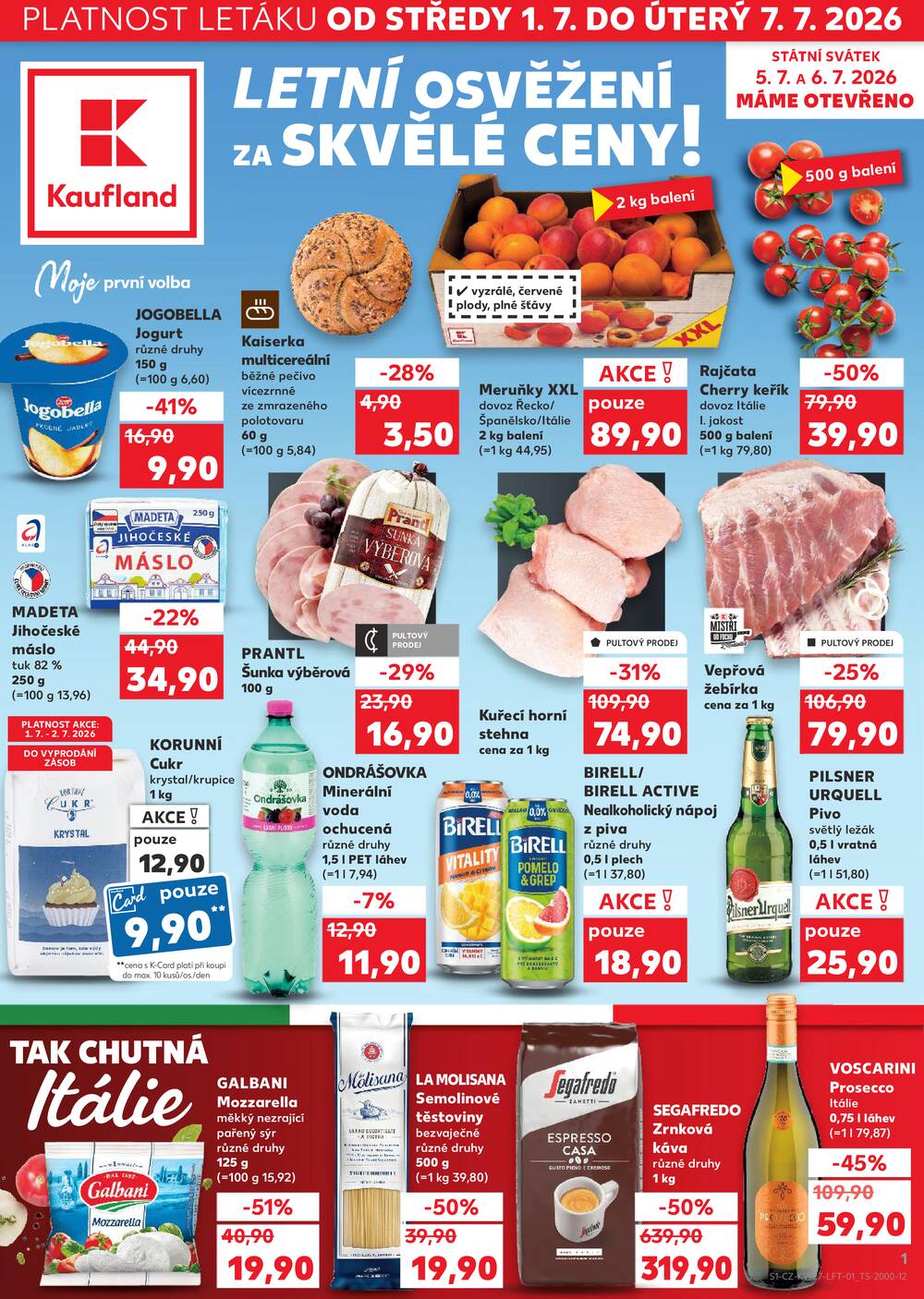 Leták Kaufland - Kaufland 1.7. - 7.7. - Kaufland - Bohumín - strana 1 Leták Kaufland - Kaufland 1.7. - 7.7. - Kaufland - Bohumín - strana 1