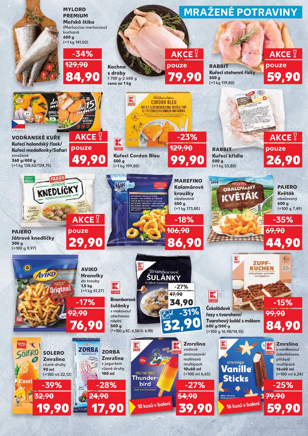 Leták Kaufland - Kaufland 1.7. - 7.7. - Kaufland - Uherský Brod - strana 33 Leták Kaufland - Kaufland 1.7. - 7.7. - Kaufland - Uherský Brod - strana 33