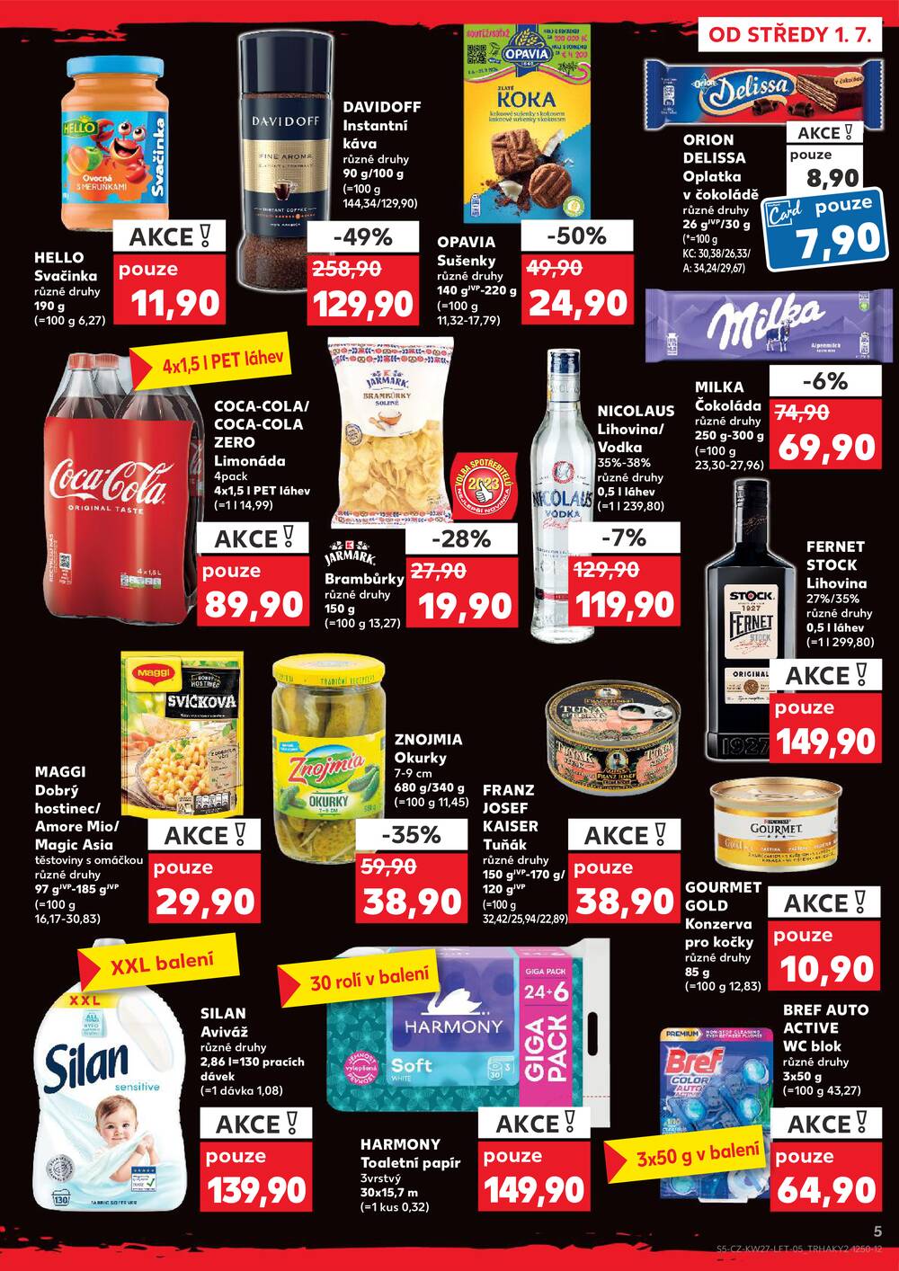 Kaufland 1.7. - 7.7. - Kaufland - Boskovice