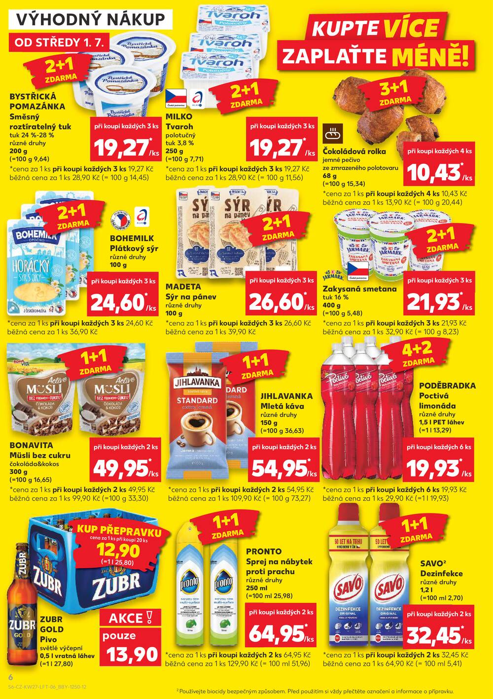 Kaufland 1.7. - 7.7. - Kaufland - Boskovice