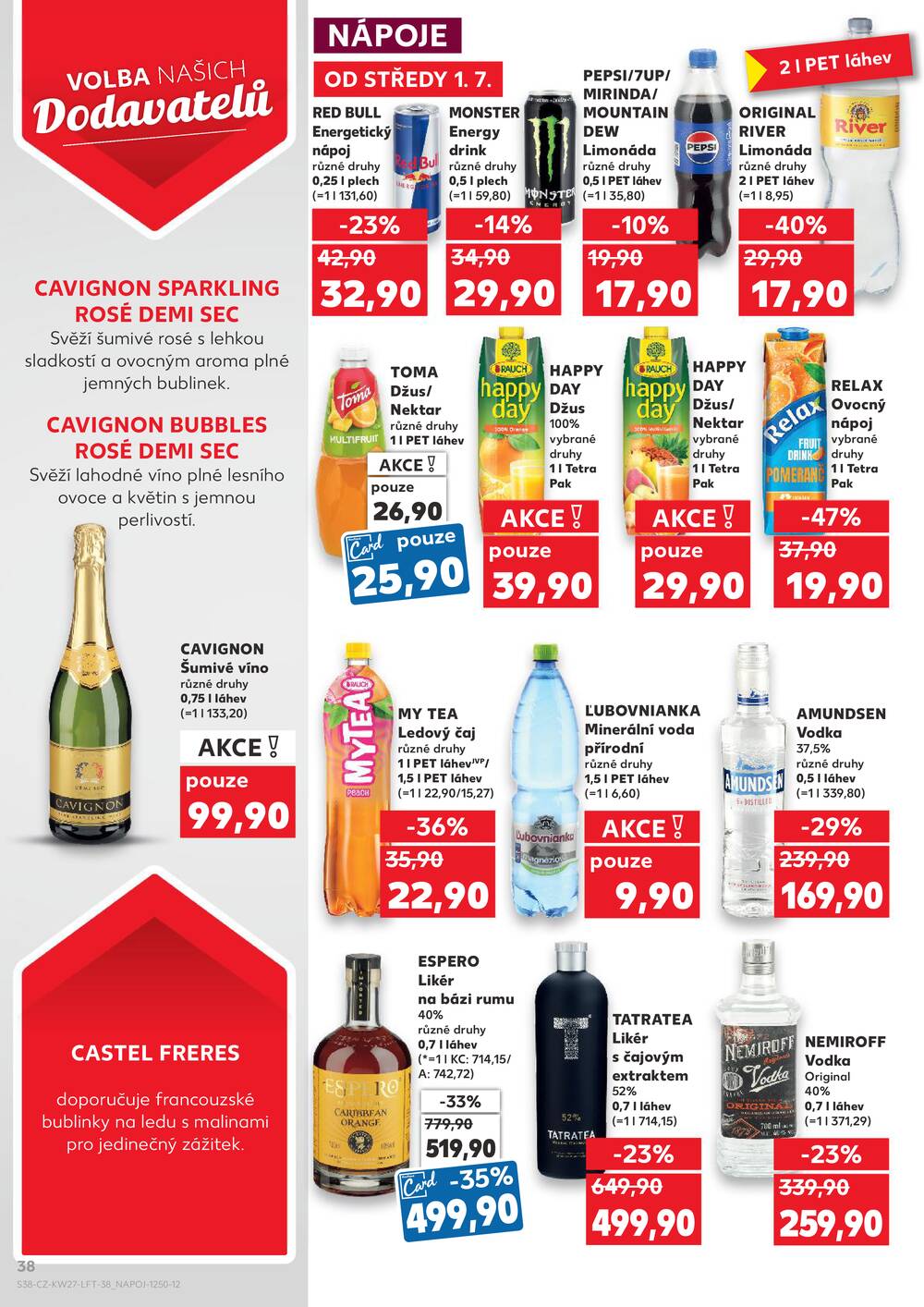 Kaufland 1.7. - 7.7. - Kaufland - Boskovice