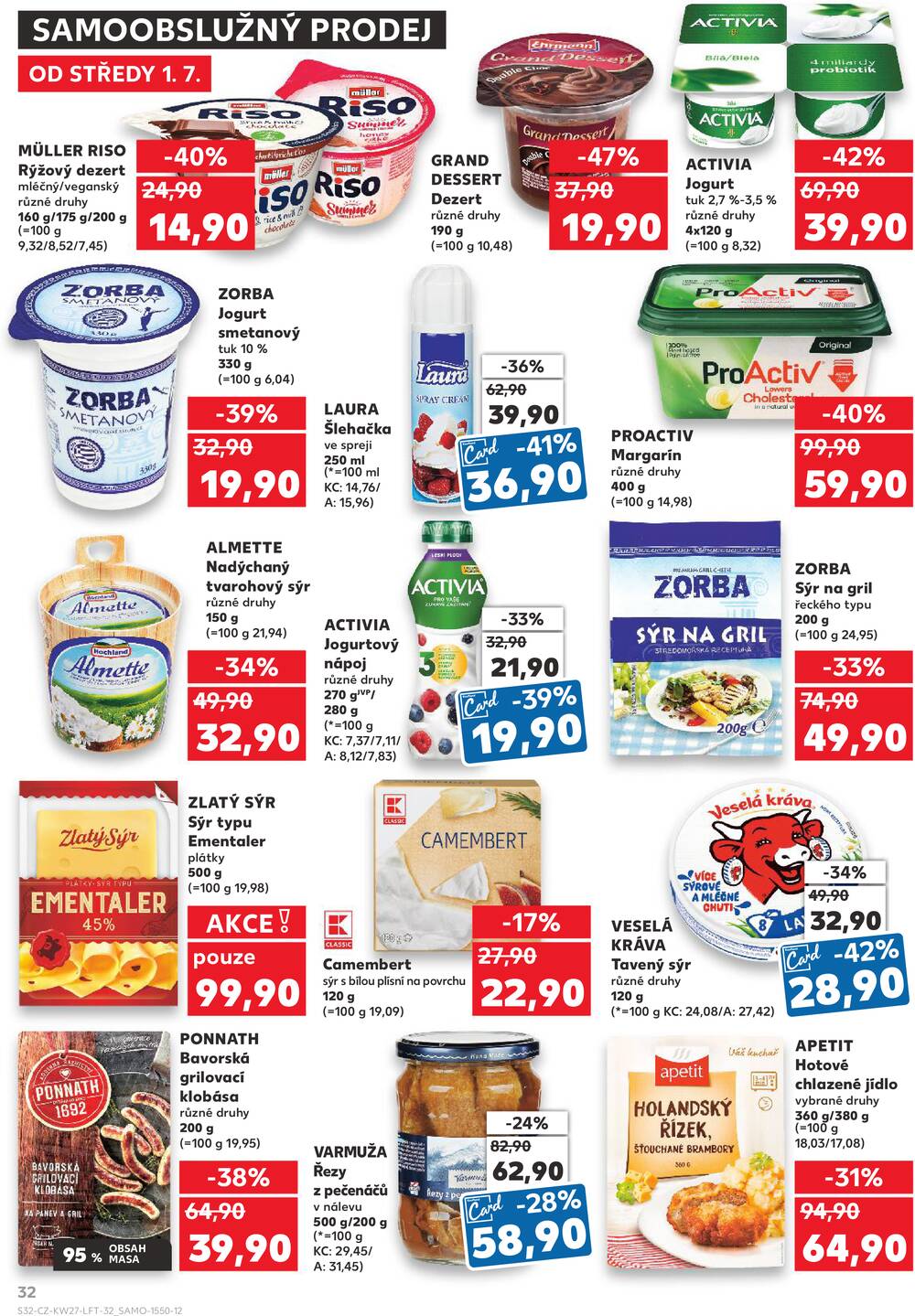 Kaufland 1.7. - 7.7. - Kaufland - Prostějov (Olomoucká)