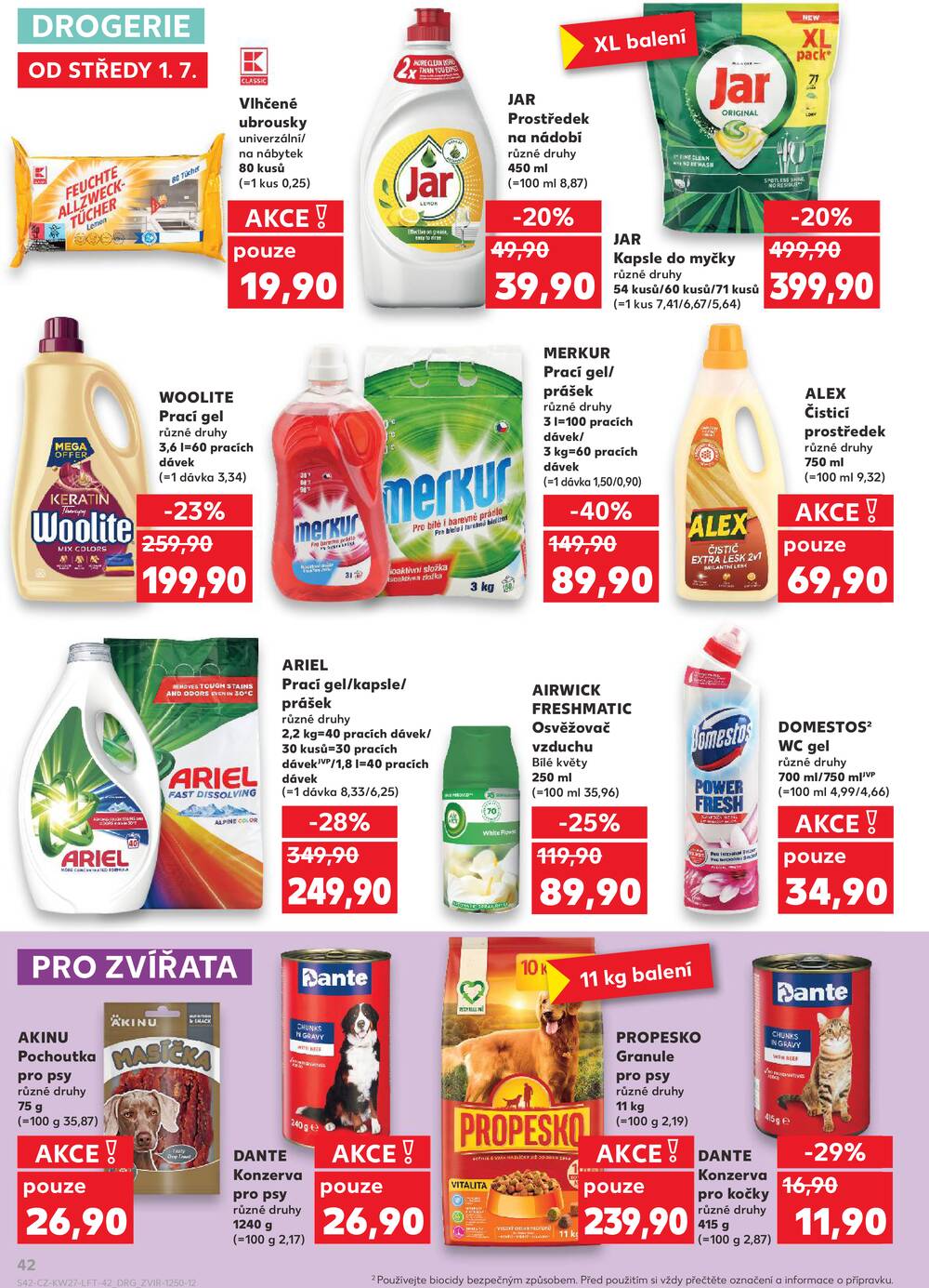 Kaufland 1.7. - 7.7. - Kaufland - Most