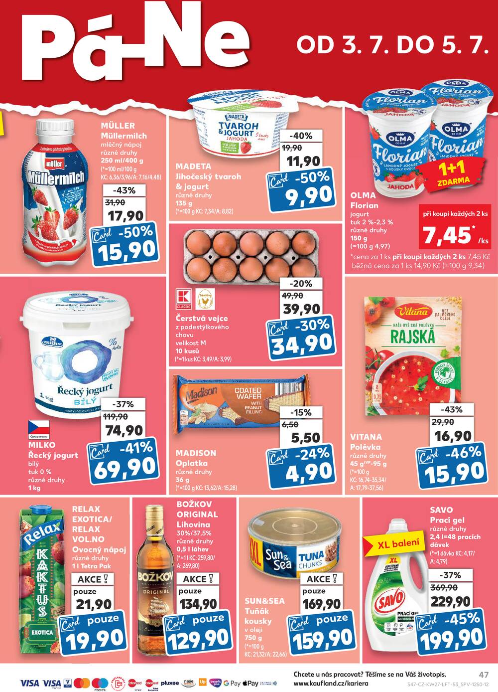Kaufland 1.7. - 7.7. - Kaufland - Most