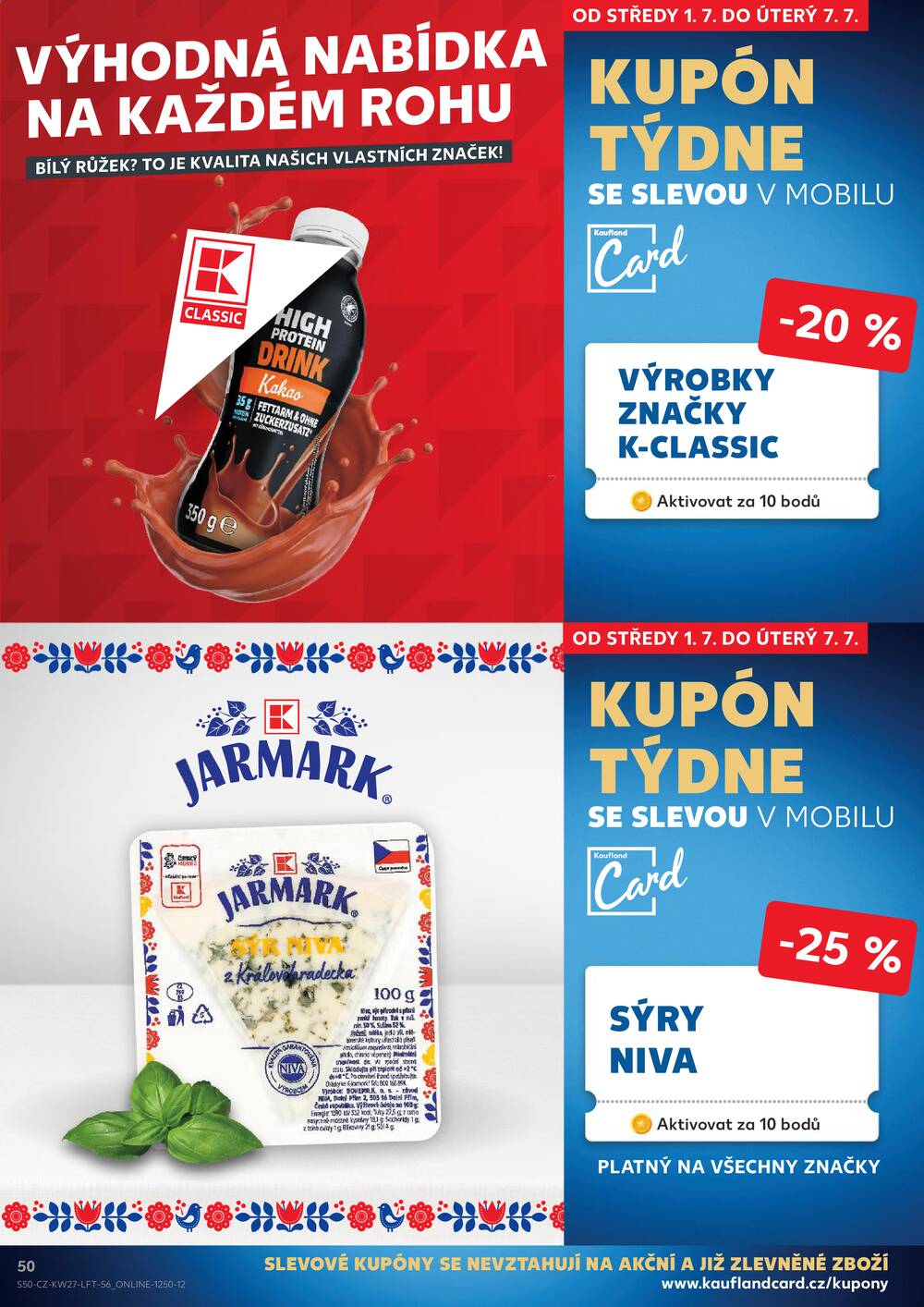 Kaufland 1.7. - 7.7. - Kaufland - Most