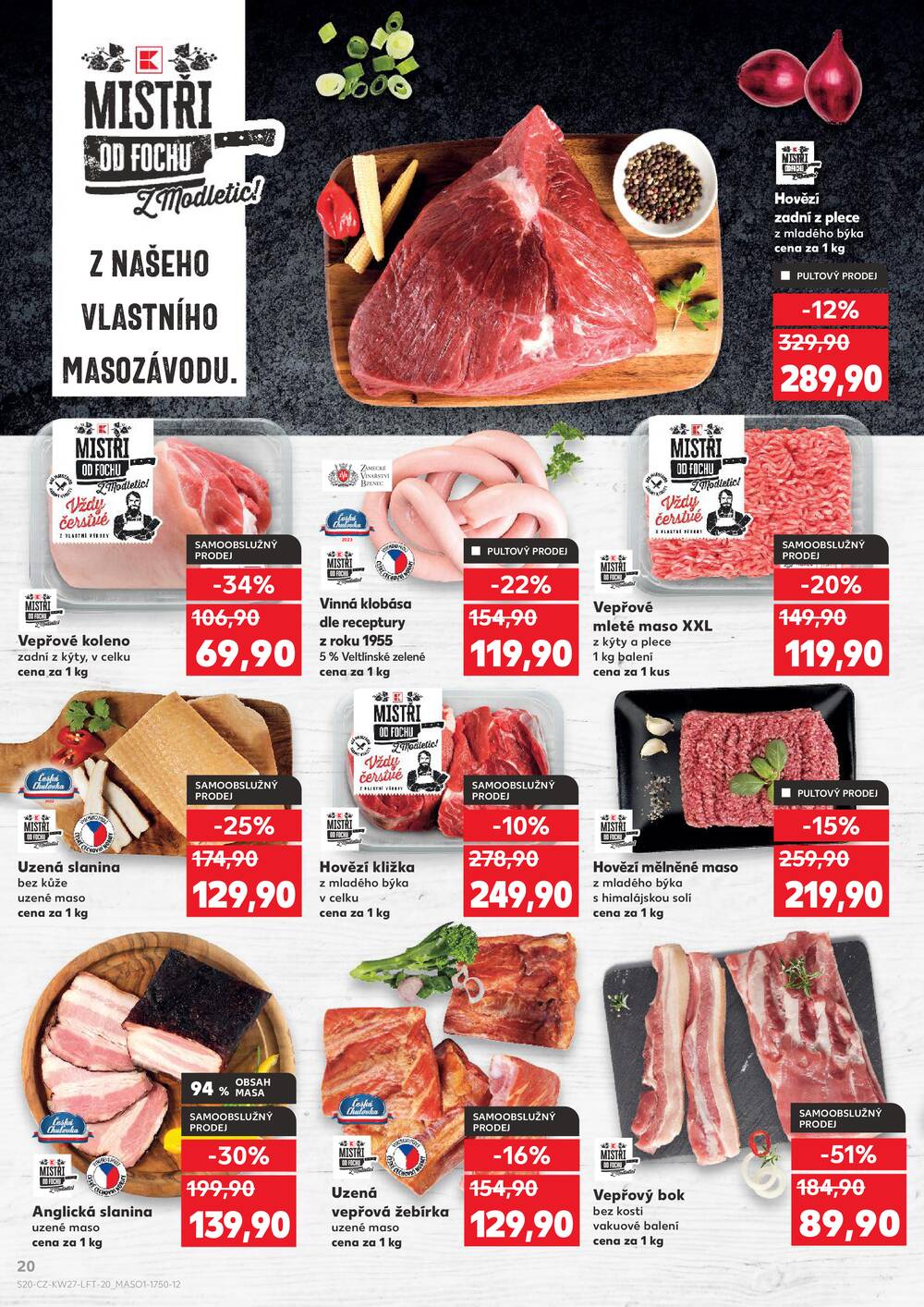 Leták Kaufland - Kaufland 1.7. - 7.7. - Kaufland - Kolín - strana 20 Leták Kaufland - Kaufland 1.7. - 7.7. - Kaufland - Kolín - strana 20
