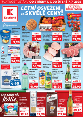 Leták Kaufland 1.7. - 7.7. - Kaufland - Jihlava