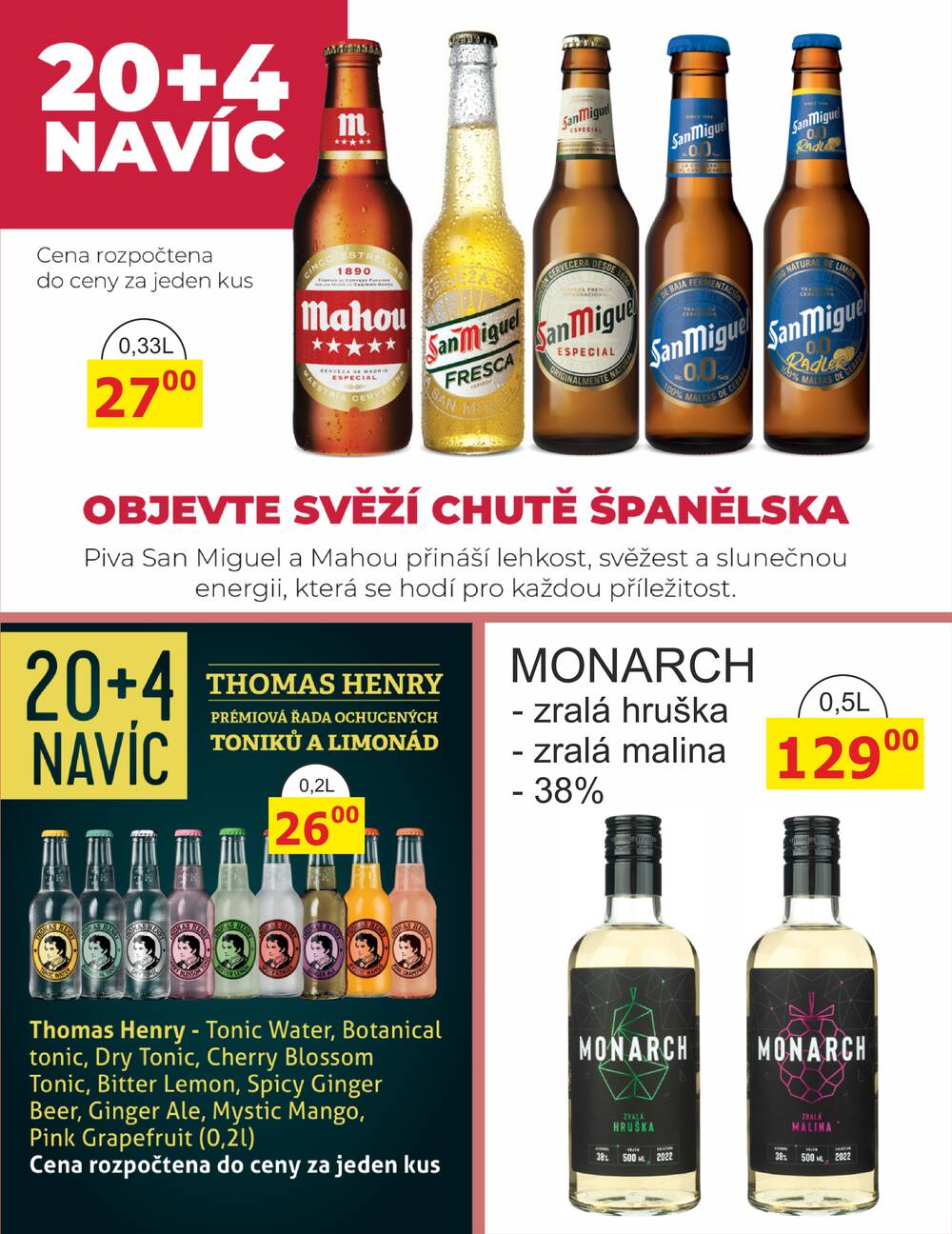 BENE Nápoje od 1.7. do 31.7.2026